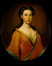 Edmund Nelson asszony (1698-1789), 1720 körül (olaj, vászon)