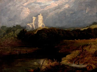 Norham kastély, Northumberland (olaj, vászon)