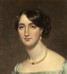 Fanny Kemble portréja, 1830 körül (olaj, vászon)
