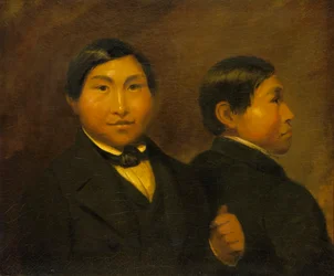 Qalasirssuaq (Erasmus Augustine Kallihirua), 1851 körüli (olaj, vászon)