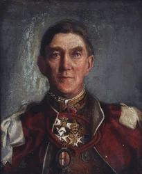 Sir Henry Farnham Burke, a harisnyakötő fegyverzet királya