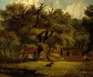 A tanya (olaj, vászon)