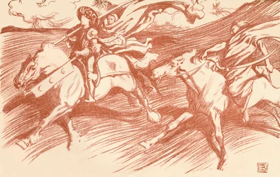 „A lovag és társai”, 1898