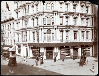 Gilsey House, Broadway és 29th Street, New York, 1906 (ezüst zselatin nyomat)