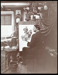 Mr. Harrison Fisher, 1905 (ezüst zselatin nyomat)