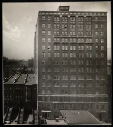 The Hotel Robert Fulton, 228 West 71st Street, New York, 1920 (ezüst zselatin nyomat)