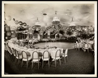 A bécsi tető a Hotel St. Regisben, 1937 (ezüst zselatin nyomat)