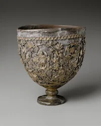 Antiochia kehely, i.sz. 500-550 (aranyozott ezüst)