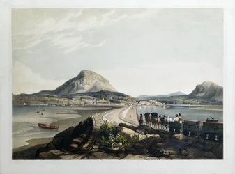 Port Madoc a rakpartról