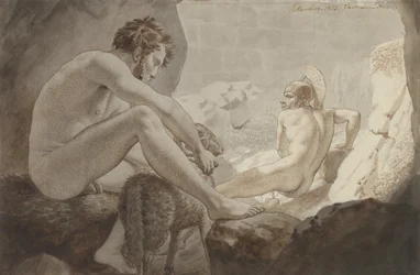 Odüsszeusz menekül Polyphemus elől