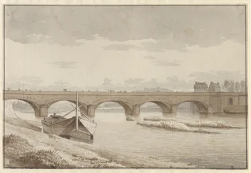 A Szajna-híd Neuilly-ben, Párizsban, 1812. május 13