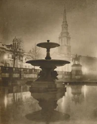 „Az éjszakai eső elmélkedések medencéjévé változtatta a járdákat”, 1935.