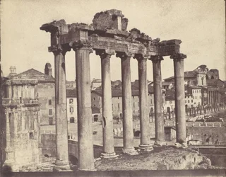 Concord temploma, Róma, 1850-es évek.