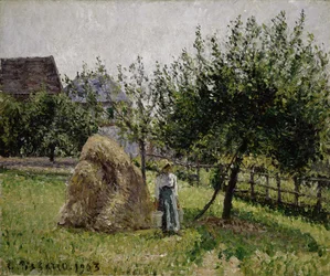 Almafák Eragnyban, napsütéses reggel, 1903