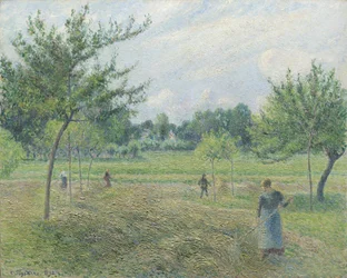 Szénaverés Éragnyban, 1892