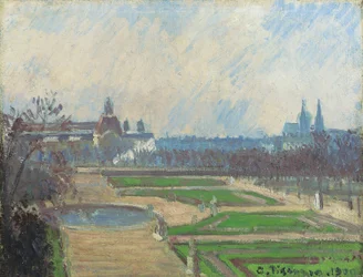 A Tuileries és a Louvre, 1900