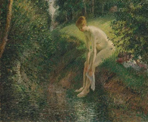 Fürdő az erdőben, 1895.