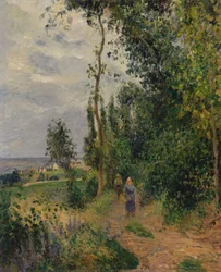 Côte des Grouettes, Pontoise közelében, 1878 körül (olaj, vászon)