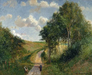 Táj Berneval, 1900.