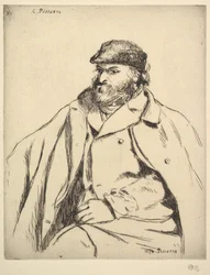 Paul Cézanne portréja, 1874.