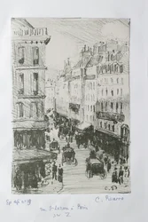 Rue Saint-Lazare, Párizs, 1897