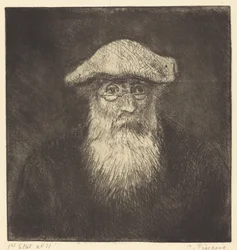 Önarckép (Camille Pissarro, egyedül)