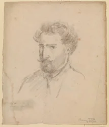 Önarckép, háromnegyedes profil balra (Caracas (?) 1853/54)