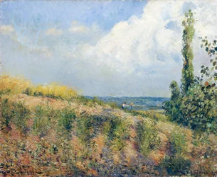 A közeledő vihar, Camille Pissarro