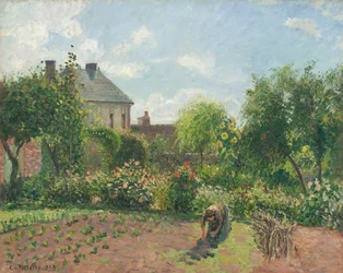 A művész kertje Eragnyban, 1898.