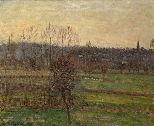 Bazincourt kilátása, tél