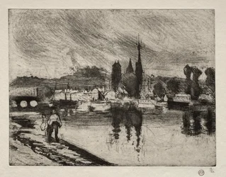 Rouen kilátása