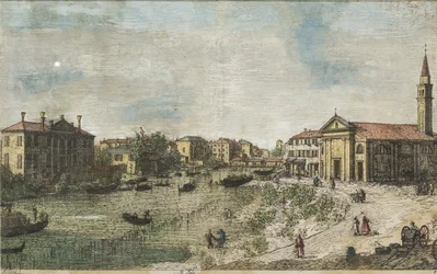 Canaletto Al Dolo színezett