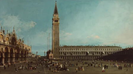 A Piazza San Marco, Velence, 1742-1745