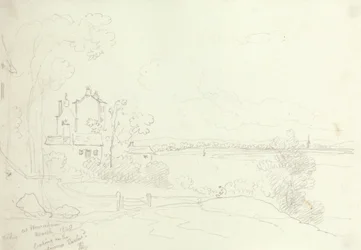 Newnhamban Looking on the Severn Eastward, 1848. március