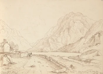 Bull Mountain és Ash Valley Lake Dunloh szakadékában, 1841. szeptember