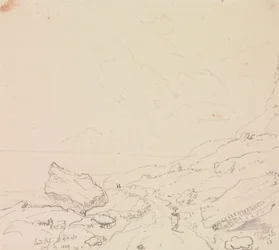 Földcsuszamlás, Wight-sziget, 1829. augusztus 13