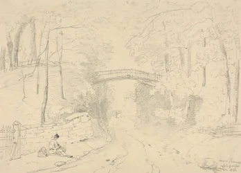 Shorwell közelében, Wight-szigeten