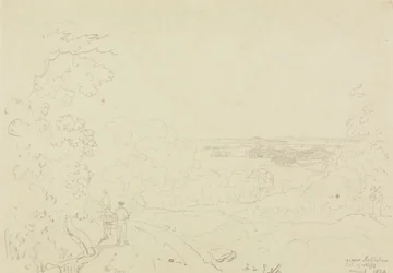 Swainstone közelében, Wight-szigeten, 1829. augusztus