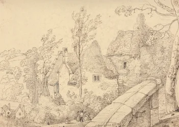 A crewkerne-i apátság romjai, 1833. május