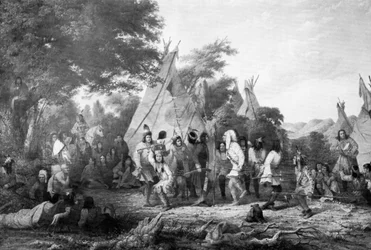 Dakoták kutyatánca, 1847.
