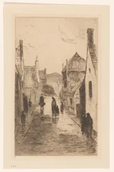 Utcakép Katwijkban