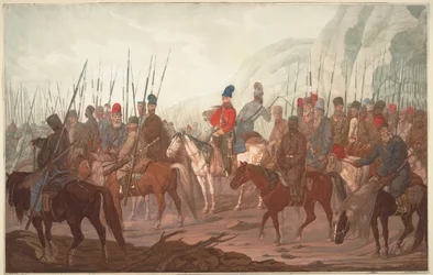 Az uráli kozákok menete Csehországon keresztül 1799, 1800 júliusában