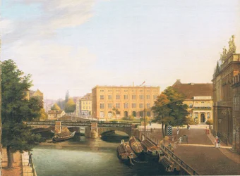 Királyi Építőipari Iskola a berlini Schlossbrückével
