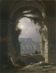 A Colosseum éjjel, az 1830-as évek eleje