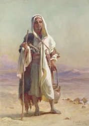 Egy fiatal beduin a Sínai-félszigetről, 1873