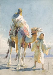 A sejk és vezetője, 1874