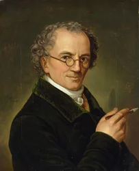 A művész Friedrich Carl Groger (1766-1838) 1828