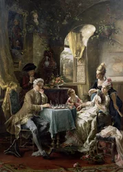 A sakkozók, 1887