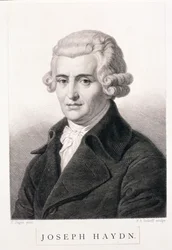 Joseph Haydn (1732-1809) metszete: F.A. Andorff