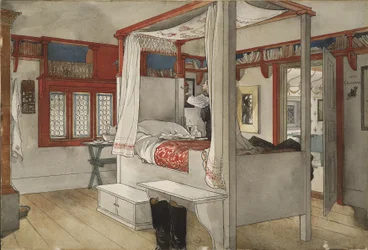 Daddys Room, Az otthon sorozatból, 1895 körül (wc papíron)